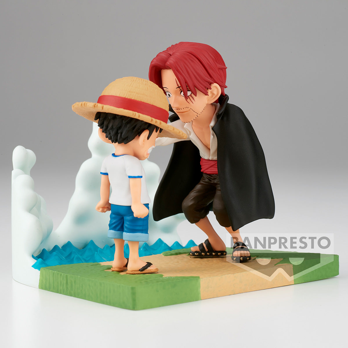 ONE PIECE WORLD COLLECTABLE FIGURE LOG STORIES-MONKEY.D.LUFFY & NAMI