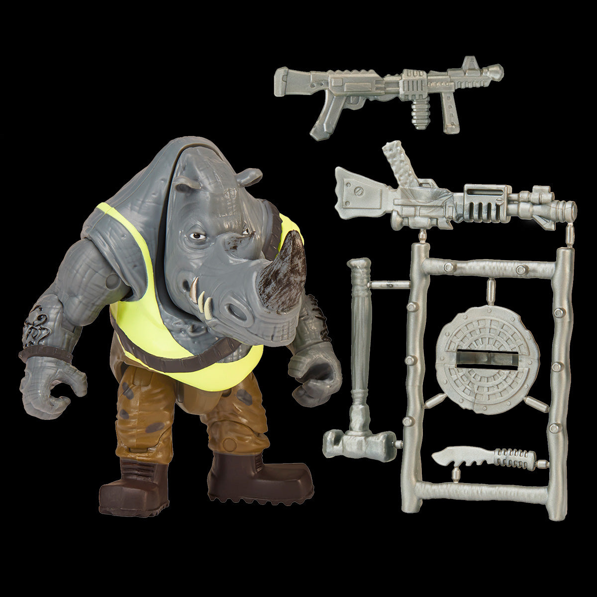 Tmnt rocksteady cheap action figure