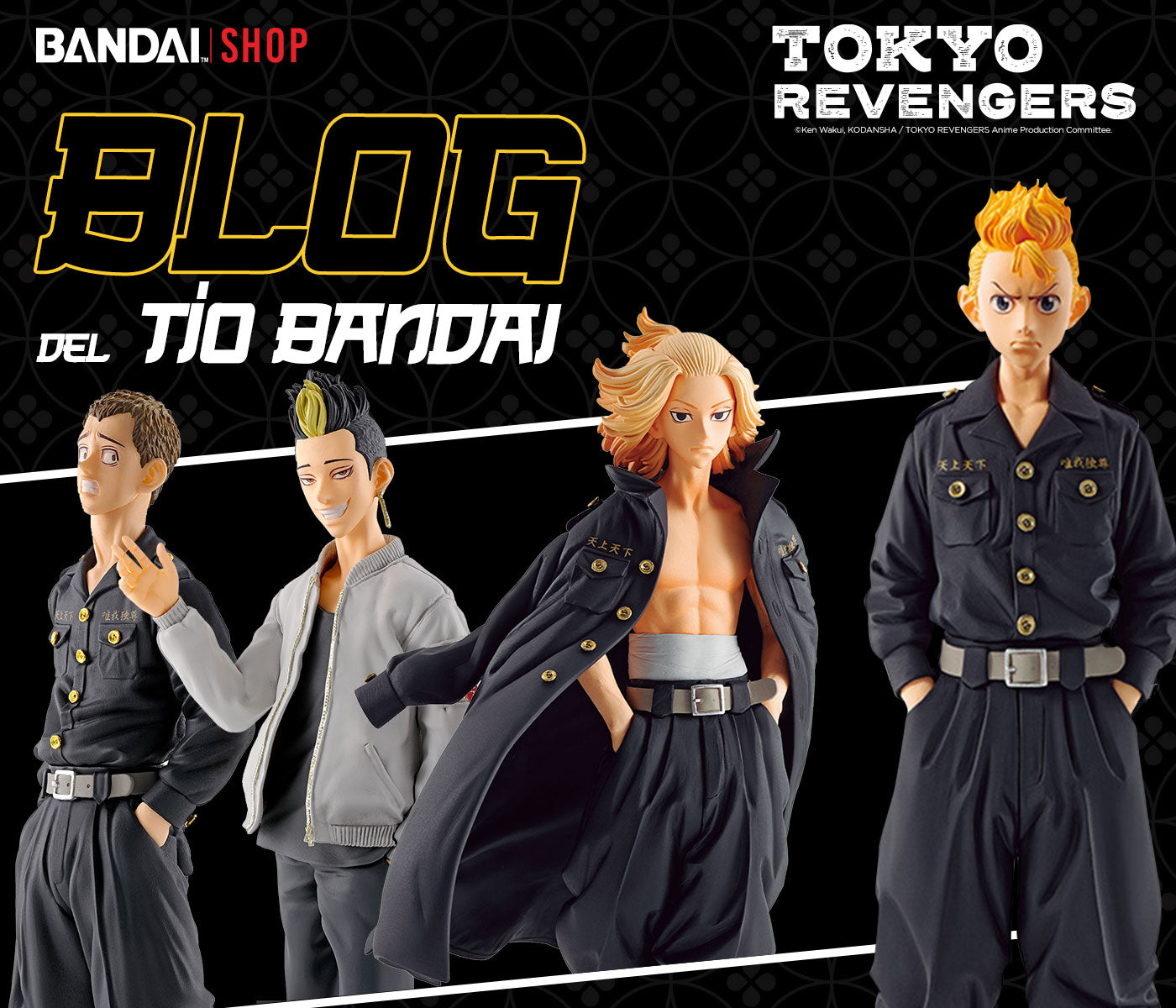 Los Pandilleros de Tokyo Revengers están en Bandai Shop