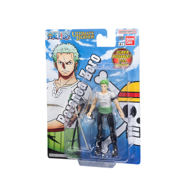 Ultimate Legends One Piece Figura de Acción Articulada 5" Zoro