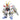 Bandai Hobby SD GUNDAM CROSS SILHOUETTE MIGHTY STRIKE FREEDOM GUNDAM
