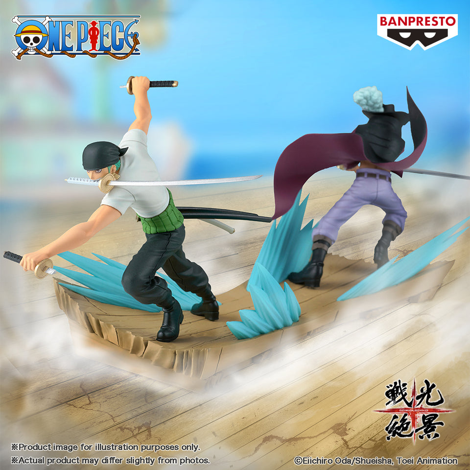 Banpresto Roronoa Zoro One Piece - The Shukko Ver.Egghead, Figura In PVC Da Collezione, 17 Cm, BP28689P